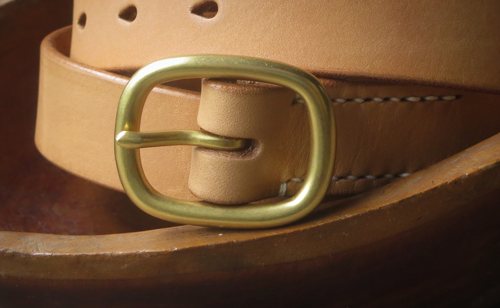 KEIZO Compact Leather Belt Type VI - 07 Sabuk Ikat Pinggang Unisex