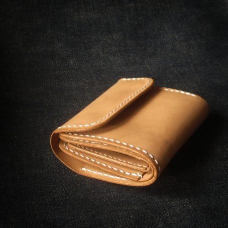 Keizo Mini Middle Leather Wallet IV - 02 Dompet Kulit Vertikal Vegtan - Image 3