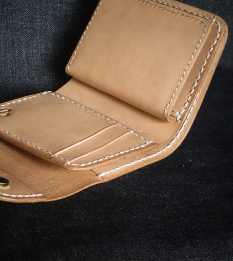 Keizo Mini Middle Leather Wallet IV - 02 Dompet Kulit Vertikal Vegtan - Image 7