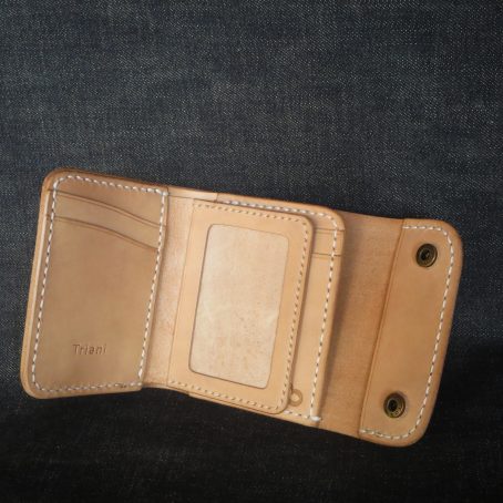 Keizo Mini Middle Leather Wallet IV - 02 Dompet Kulit Vertikal Vegtan - Image 8