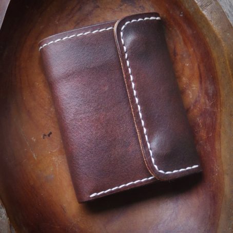 Keizo Mini Middle Leather Wallet IV - 02 Dompet Kulit Vertikal Vegtan - Image 11
