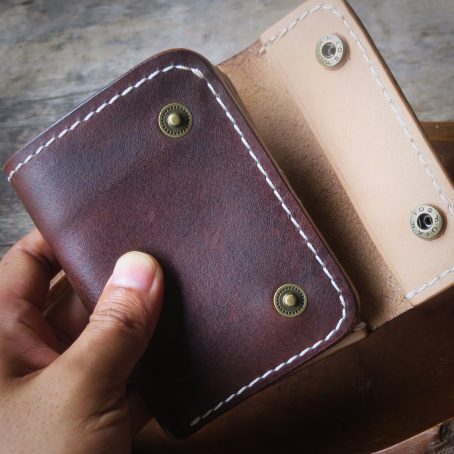 Keizo Mini Middle Leather Wallet IV - 02 Dompet Kulit Vertikal Vegtan - Image 16