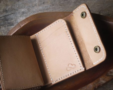 Keizo Mini Middle Leather Wallet IV - 02 Dompet Kulit Vertikal Vegtan - Image 14