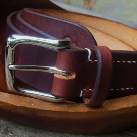 Leather Belt Tipe VII - 03 - Silver Matte Edition - Image 2