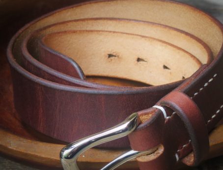 Leather Belt Tipe VII - 03 - Silver Matte Edition - Image 3