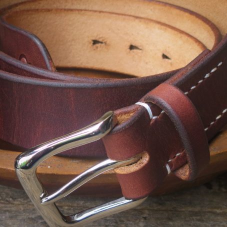 Leather Belt Tipe VII - 03 - Silver Matte Edition - Image 4