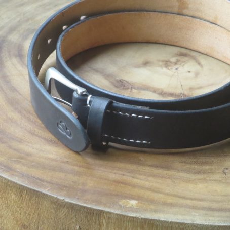 Leather Belt Tipe VII - 03 - Silver Matte Edition - Image 13