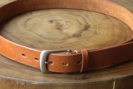 Leather Belt Tipe VII - 03 - Silver Matte Edition - Image 17