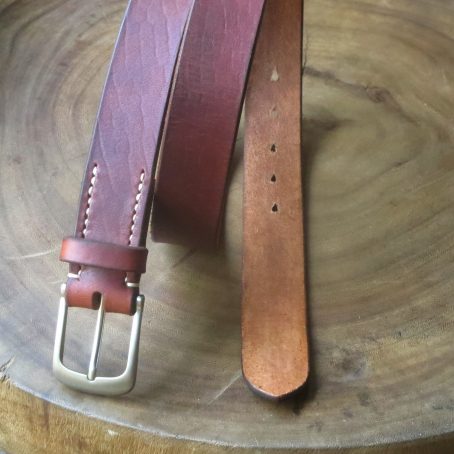 Leather Belt Tipe VII - 03 - Silver Matte Edition - Image 18