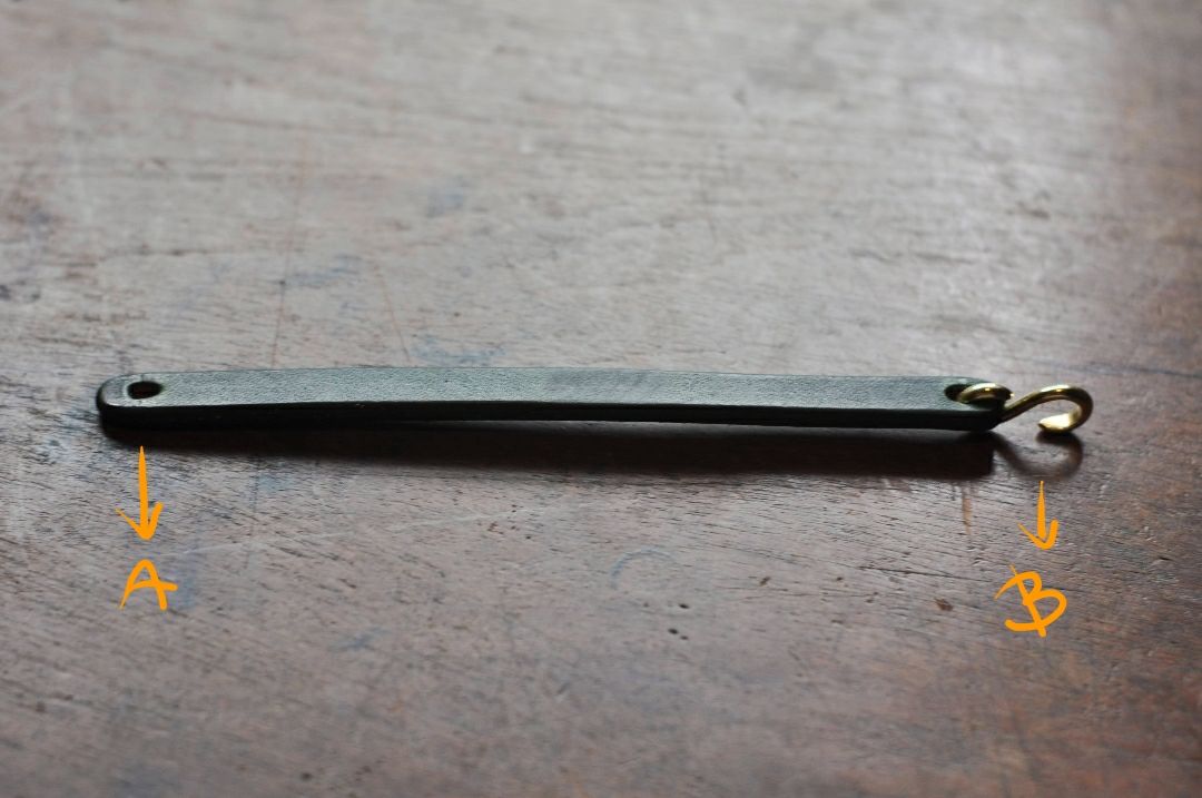 Contoh gelang satu lilitan dipakai